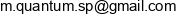 M Quantum Adres e-mail