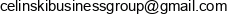 Celinski Business Group Email address