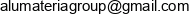 Alumateria Group Email address