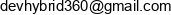 Devhybrid360 Adres e-mail