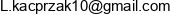 Mester Lukasz Kacprzak Email address
