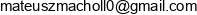 Mateusz Macholl It Adres e-mail
