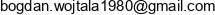 Firma Budowlano Tynkarska Bogdan Wojtala Email address