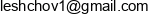 Serhii Leshchov Email address