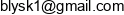 Firma Uslugowo Handlowa Blysk Pawel Gradon Email address