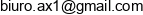 Ax Projekt Adres e-mail