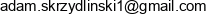 Adam Skrzydlinski Admal Email address