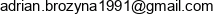 Cad Support Adrian Brozyna Adres e-mail