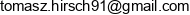 Tomasz Hirsch Software Solutions Email address