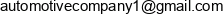 Automotive Company Email address