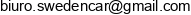 Swedencar Email address