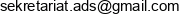 Ads Projekt Adres e-mail