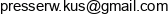 Presserw Dariusz Kus Email address
