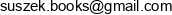 Suszek Books Email address