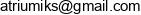 Atrium Iks Adres e-mail