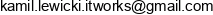 Kamil Lewicki It Works Adres e-mail