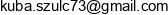 Jakub Szulc Email address