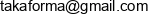 Takaforma Email address