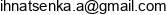 Andrei Ihnatsenka Consulting Email address