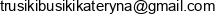Trusiki Busiki Kateryna Shkurat Adres e-mail