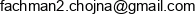 Fachman Adres e-mail