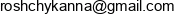 Hanna Roshchuk De Lux Email address