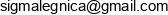 Sigma Email address