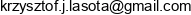 Krzysztof Lasota Email address