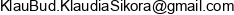 Klau Bud A K Klaudia Sikora Email address