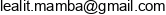 Lealit Adres e-mail