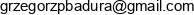 Grzegorz Badura Consulting Email address