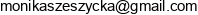 Monika Szeszycka Email address