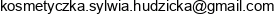 Studio Kosmetyczne Sylwia Hudzicka Adres e-mail