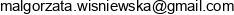 Mw Media Malgorzata Wisniewska Email address
