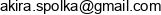 Akira Adres e-mail