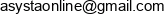 Asystaonline Email address