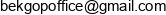 Bekgop Email address