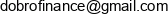 Dobrofinance Email address