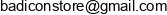 Bad Icon Email address