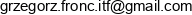 It F Uslugi Informatyczne Grzegorz Fronc Email address