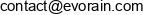 Evorain Adres e-mail