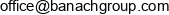 Banach Group Email address