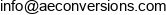 Ae Conversions Adres e-mail