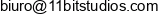 11 Bit Studios Adres e-mail