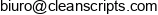 Cleanscripts Com Lukasz Wadas Email address