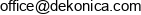 Dekonica Email address