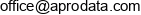 Aprodata Adres e-mail