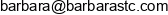 Barbara Stclaire Ostwald Coaching Email address