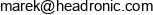 Headronic Email address