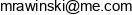 Finance Mariusz Rawinski Email address